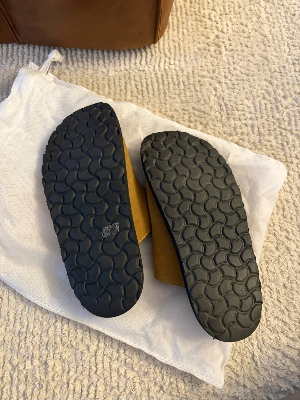 Suede Double-Buckle Slide Sandals - Picture 8 of 8